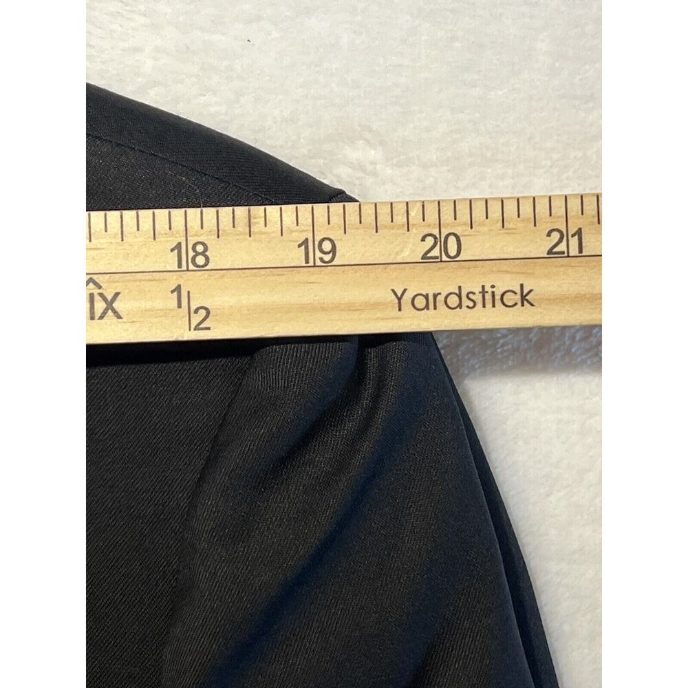 Canali 42R EU52 Mens Black Virgin Wool 3 Button Blazer Sport Coat Jacket - Picture 10 of 14